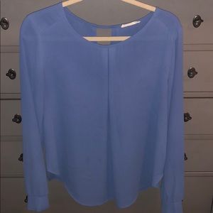 Light blue Lush blouse